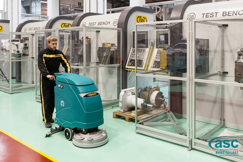 Walk-behind Floor Scrubber Machine