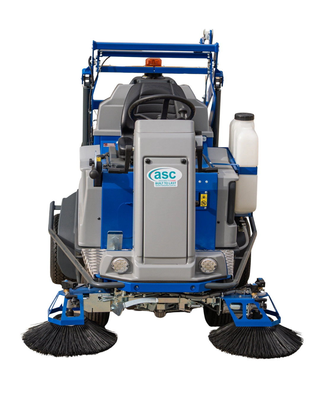 ASC P140 ride on sweeper