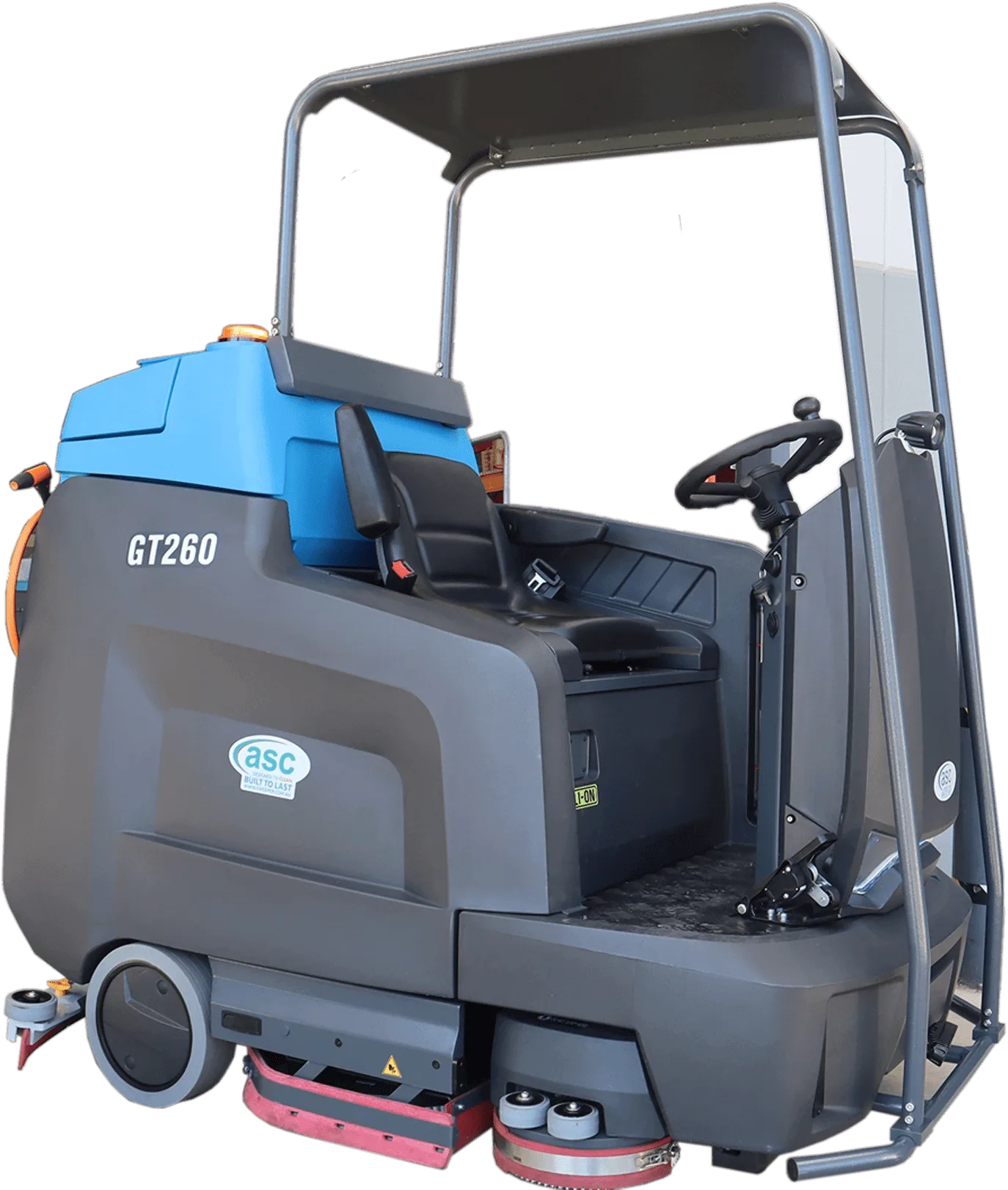 ASC G260 industrial ride-on scrubber